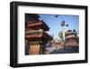 Durbar Square, UNESCO World Heritage Site, Kathmandu, Nepal, Asia-Ian Trower-Framed Photographic Print