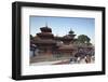 Durbar Square, UNESCO World Heritage Site, Kathmandu, Nepal, Asia-Ian Trower-Framed Photographic Print