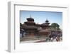 Durbar Square, UNESCO World Heritage Site, Kathmandu, Nepal, Asia-Ian Trower-Framed Photographic Print