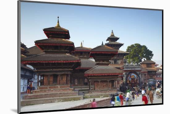 Durbar Square, UNESCO World Heritage Site, Kathmandu, Nepal, Asia-Ian Trower-Mounted Photographic Print