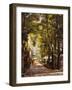 Durchsonnter Parkweg-Giovanni Battista Filosa-Framed Giclee Print