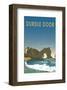 Durdle Door - Dave Thompson Contemporary Travel Print-Dave Thompson-Framed Giclee Print