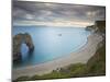 Durdle Door, Eroded Rock Arch, Beach, Jurassic Coast, UNESCO World Heritage Site, Dorset, England-Neale Clarke-Mounted Photographic Print