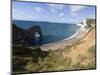 Durdle Door, Jurassic Coast, UNESCO World Heritage Site, Dorset, England, United Kingdom, Europe-Ethel Davies-Mounted Photographic Print