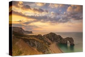Durdle Door, Lulworth Cove, Jurassic Coastdorset, England-Billy Stock-Stretched Canvas