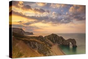 Durdle Door, Lulworth Cove, Jurassic Coastdorset, England-Billy Stock-Stretched Canvas