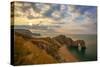 Durdle Door, Lulworth Cove, Jurassic Coastdorset, England-Billy Stock-Stretched Canvas