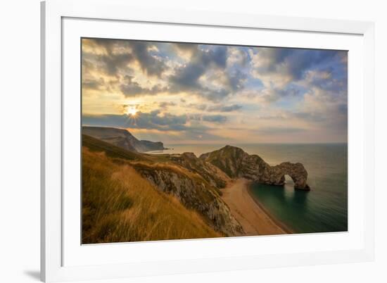 Durdle Door, Lulworth Cove, Jurassic Coastdorset, England-Billy Stock-Framed Photographic Print