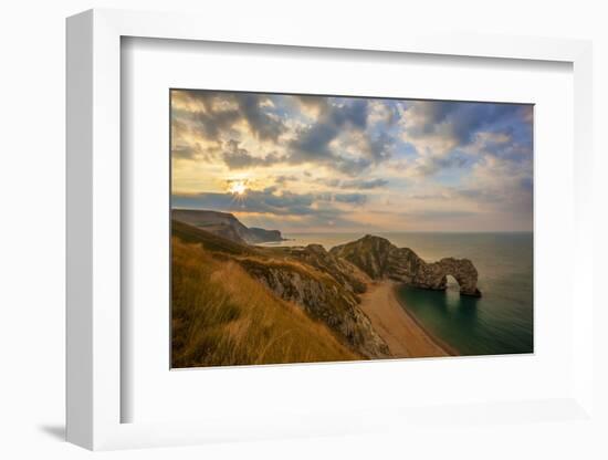 Durdle Door, Lulworth Cove, Jurassic Coastdorset, England-Billy Stock-Framed Photographic Print