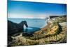 Durdle Door under the Stars, Jurassic Coast, Dorset, England, United Kingdom-John Alexander-Mounted Photographic Print