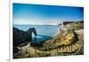 Durdle Door under the Stars, Jurassic Coast, Dorset, England, United Kingdom-John Alexander-Framed Photographic Print