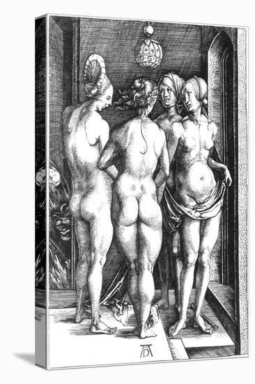 Durer: Four Witches, 1497-Albrecht Dürer-Stretched Canvas