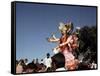 Durga Puja Festival, Varanasi (Benares), Uttar Pradesh State, India-John Henry Claude Wilson-Framed Stretched Canvas