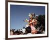 Durga Puja Festival, Varanasi (Benares), Uttar Pradesh State, India-John Henry Claude Wilson-Framed Photographic Print