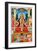 Durga, Vishnu-null-Framed Giclee Print