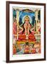 Durga, Vishnu-null-Framed Giclee Print