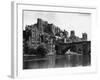Durham Castle from Wear-null-Framed Photographic Print