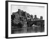 Durham Castle from Wear-null-Framed Photographic Print