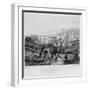 Durham Cathedral and Castle from Newcastle Road, 1841-null-Framed Giclee Print