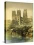 Durham Cathedral, County Durham, C1870-Hanhart-Stretched Canvas