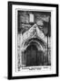 Durham Cathedral Door, North Side, C1920S-null-Framed Giclee Print