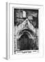 Durham Cathedral Door, North Side, C1920S-null-Framed Giclee Print