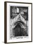 Durham Cathedral Door, North Side, C1920S-null-Framed Giclee Print