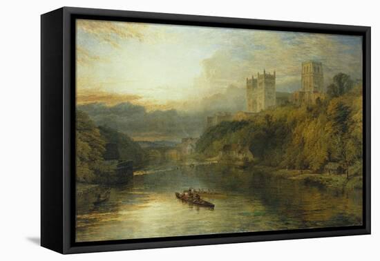 Durham Cathedral, England-Henry Dawson-Framed Stretched Canvas