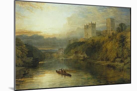 Durham Cathedral, England-Henry Dawson-Mounted Giclee Print