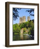 Durham Cathedral from River Wear, County Durham, England-Geoff Renner-Framed Photographic Print