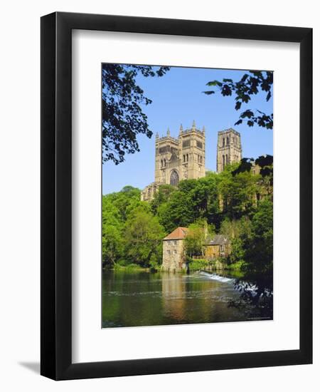 Durham Cathedral from River Wear, County Durham, England-Geoff Renner-Framed Photographic Print