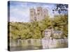 Durham Cathedral from the River Wear-Malcolm Greensmith-Stretched Canvas