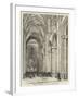 Durham Cathedral, the Nave Looking East-null-Framed Giclee Print