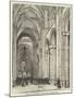 Durham Cathedral, the Nave Looking East-null-Mounted Giclee Print
