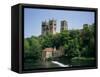Durham Cathedral, Unesco World Heritage Site, Durham, County Durham, England, United Kingdom-Charles Bowman-Framed Stretched Canvas
