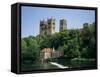 Durham Cathedral, Unesco World Heritage Site, Durham, County Durham, England, United Kingdom-Charles Bowman-Framed Stretched Canvas