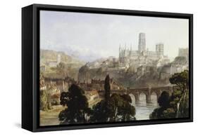 Durham Cathedral-George Arthur Fripp-Framed Stretched Canvas