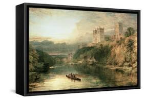 Durham Cathedral-Henry Dawson-Framed Stretched Canvas