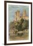 Durham Cathedral-English School-Framed Giclee Print