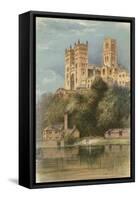 Durham Cathedral-English School-Framed Stretched Canvas