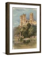 Durham Cathedral-English School-Framed Giclee Print