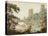 Durham Cathedral-Cecilia Priscilla Cooke-Stretched Canvas