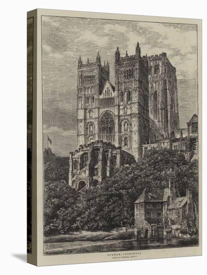 Durham Cathedral-Henry William Brewer-Stretched Canvas