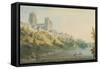 Durham Cathedral-Edward Dayes-Framed Stretched Canvas