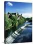 Durham Centre and River Wear, Durham, County Durham, England, United Kingdom-Neale Clarke-Stretched Canvas
