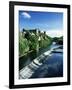 Durham Centre and River Wear, Durham, County Durham, England, United Kingdom-Neale Clarke-Framed Photographic Print