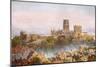 Durham, Distant View 1905-WW Collins-Mounted Art Print