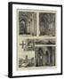 Durham Illustrated, the Cathedral-null-Framed Giclee Print