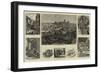 Durham Illustrated-null-Framed Giclee Print