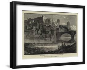Durham Illustrated-null-Framed Giclee Print
